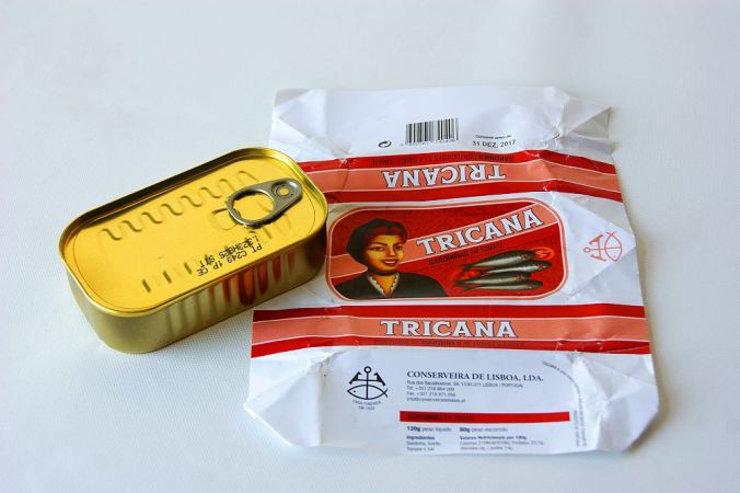 14/04/14 STUDIO. Tinned Sardines.