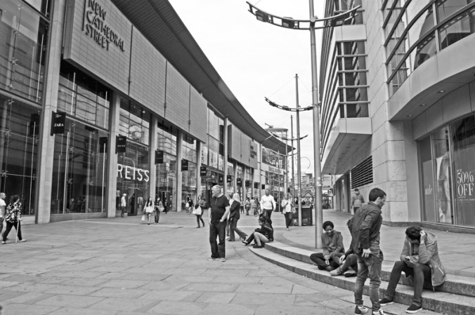 29/06/14  MANCHESTER. New Cathedral Street.