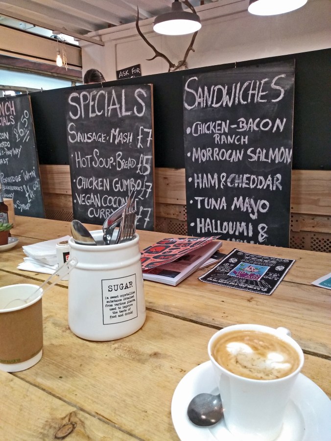 17/10/18.  CHESTER. The Market. Crustem Bakery.