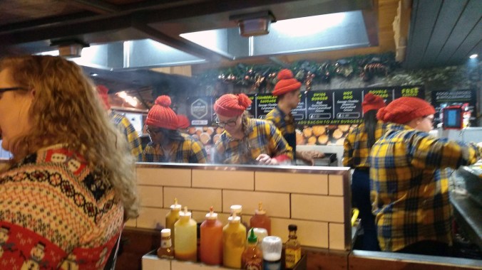 17/11/18  MANCHESTER. Albert Square. Burgers To Go.