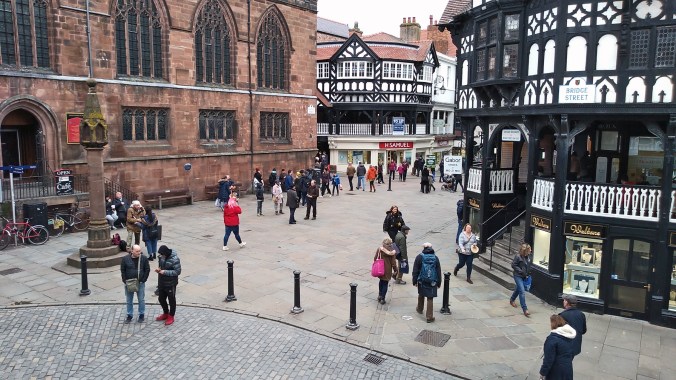 CHESTER. Chester. The Cross.