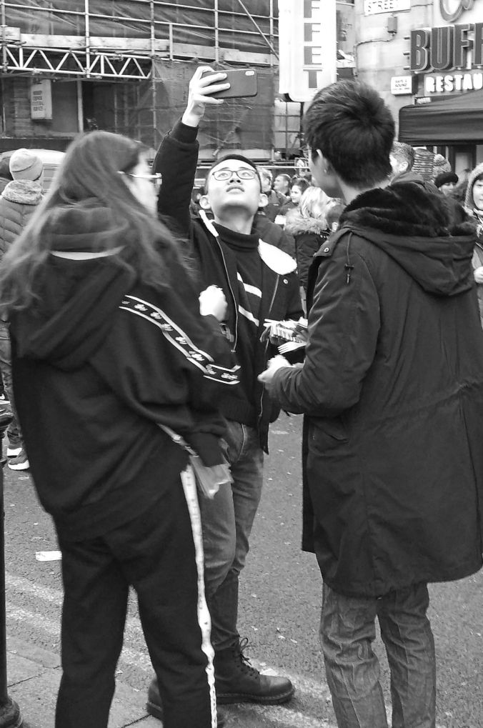 10/02/19  MANCHESTER. Nicholas Street. Selfie Time.