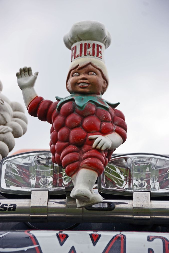 01/06/19  HESKIN VINTAGE RALLY. Truck Mounted Advertisement.