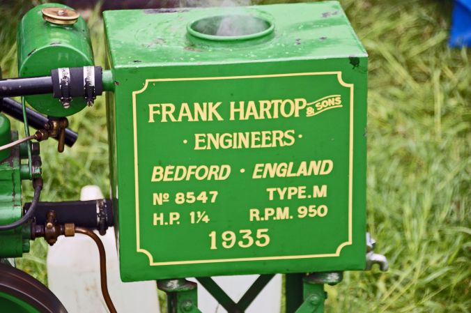 01/06/19  HESKIN VINTAGE RALLY.  Frank Hartop Pump.