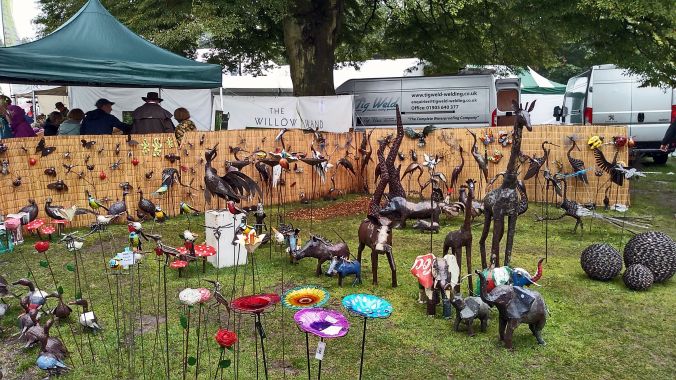28/07/19 CHORLEY FLOWER SHOW. Garden Ornaments.