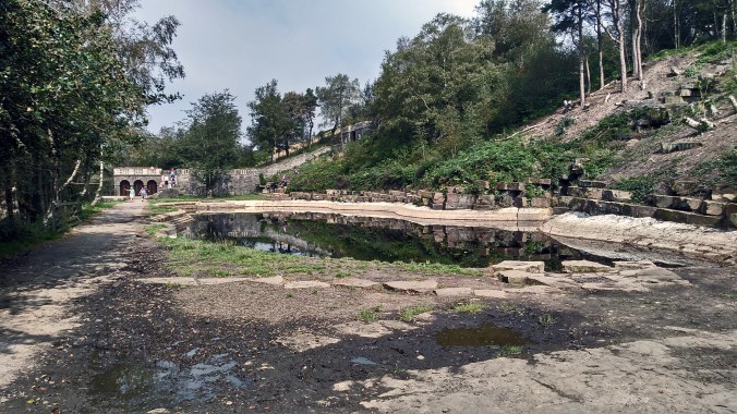 26/-8/19  RIVINGTON. The Swimimng Pool.