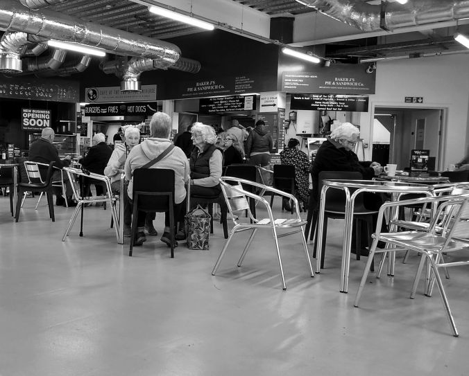 WARRINGTON. The Market Food Court