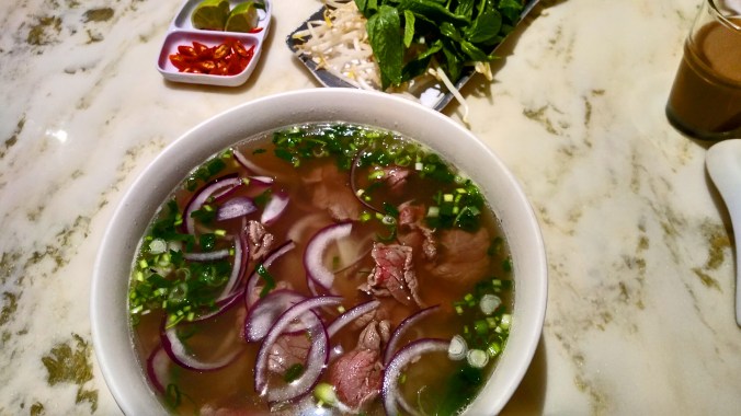 MANCHESTER. I Am Pho. Rare Beef Pho.