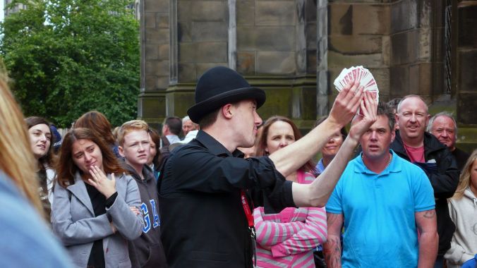 17/08/19 EDINBURGH FRINGE. The Quickness of the Hand.