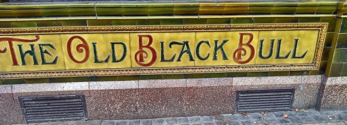 27/10/19.  PRESTON. Friargate. The Od Black Bull.