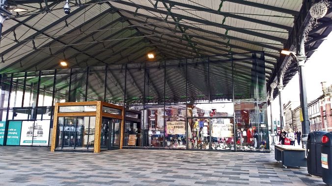 27/10/19.  PRESTON. The Market.