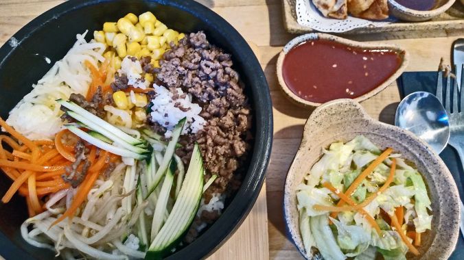 29/10/19  PRESTON. Winkley Street. Bibimbap At Kim Ji.