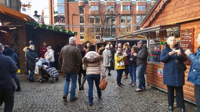 13/11/19 MANCHESTER. Albert Square Chritmas Market.