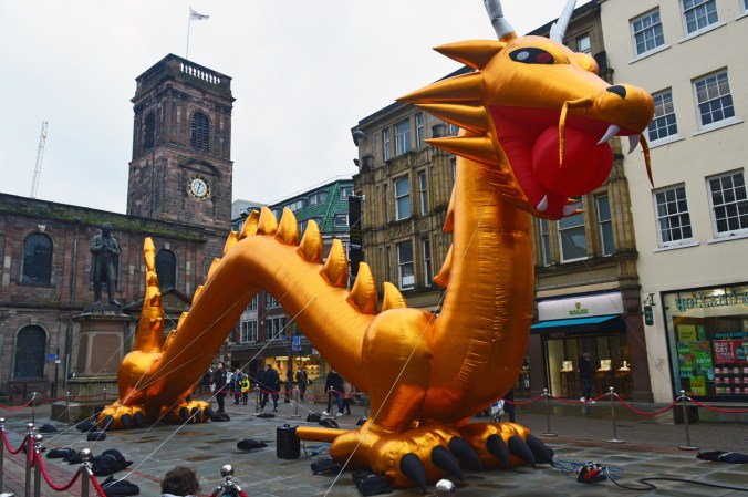 26/01/20  MANCHESTER. Chinese New Year. St. Anns Square