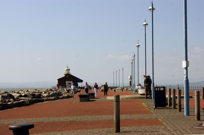 18/07/13 MORECAMBE. The Stone Jetty.