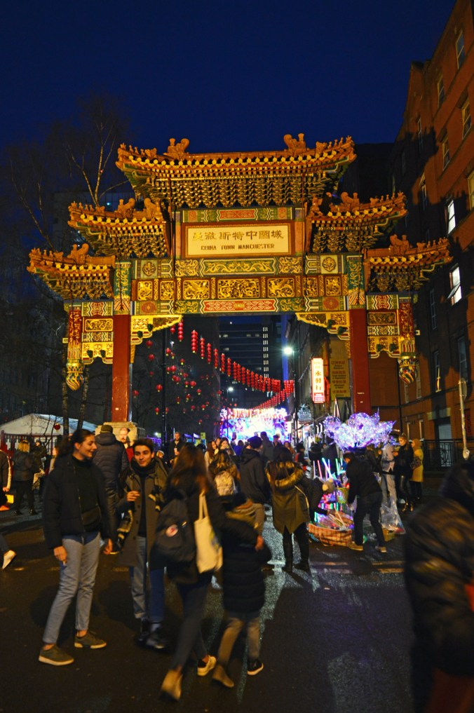 26/01/20  MANCHESTER. Chinese New Year. The Chinese Arch.