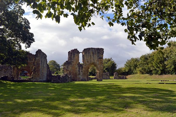 12/09/19  HOLYWELL. Basingwerk Abbey. Building Range C.