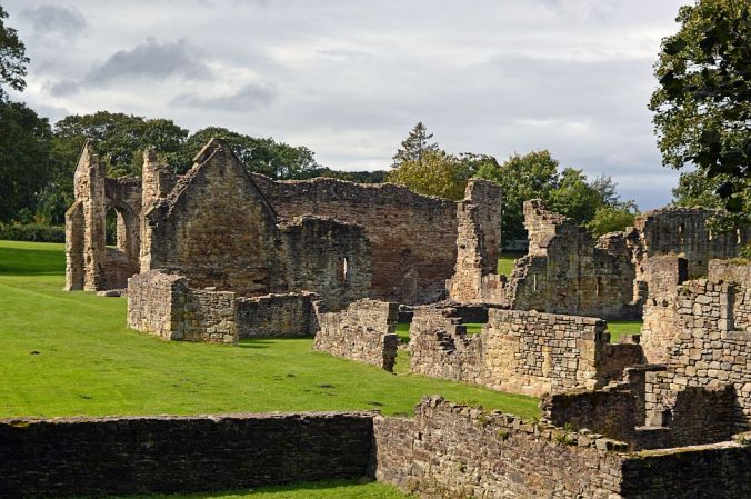 12/09/19  HOLYWELL. Basingwerk Abbey. Building Range F