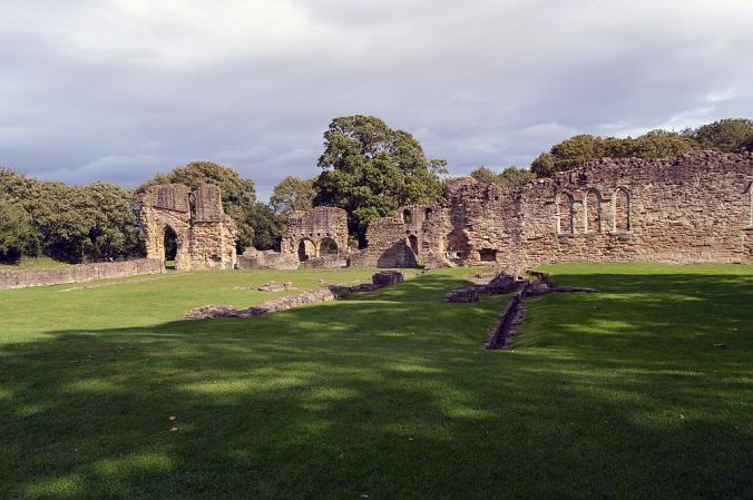 12/09/19  HOLYWELL. Basingwerk Abbey.