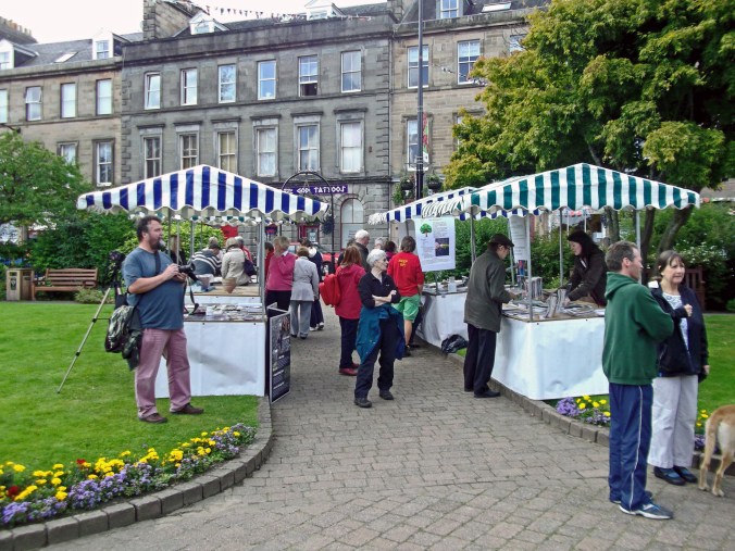 14-08-14. BLAIRGOWRIE. Artisan Market.
