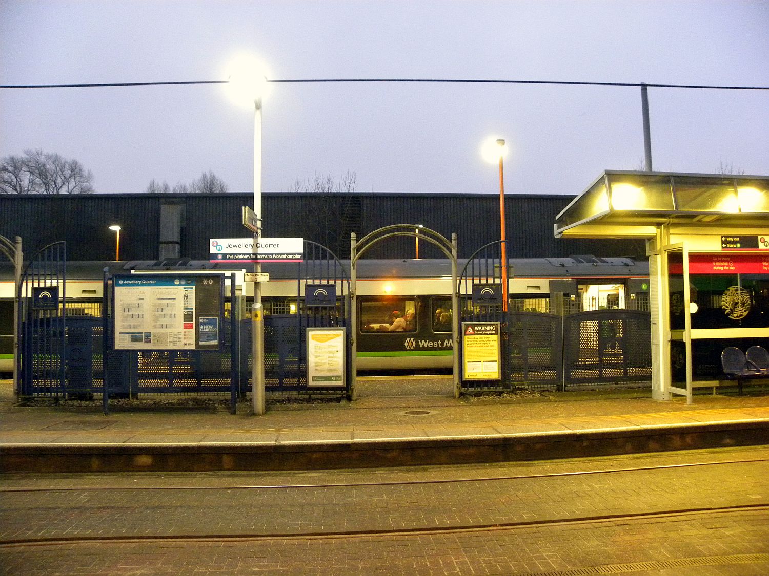 19/01/19 BIRMINGHAM. Jewelry Quarter West Midlands Railways Whit